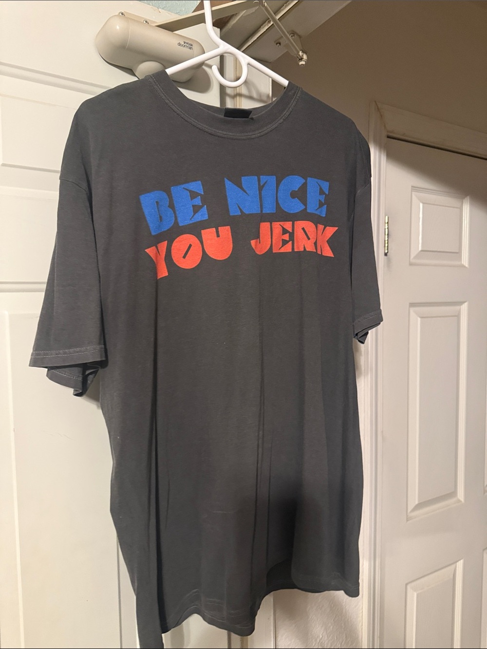 Be Nice You Jerk Graphic Tee - Pop Culture- from the show “shrinking”
